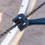 Forever Outdoor Reinigingsborstel voor fietskettingen, zwart