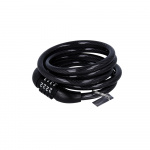 Forever Outdoor Fietsslot met kabel en code KYL-100, zwart