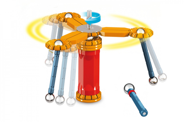 Geomag Mechanica Magnetisch Bouwsysteem 33 stuks Geomag Mechanica Magnetisch Bouwsysteem 33 stuks