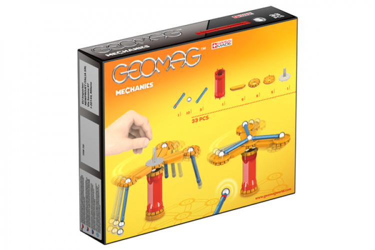 Geomag Mechanica Magnetisch Bouwsysteem 33 stuks Geomag Mechanica Magnetisch Bouwsysteem 33 stuks