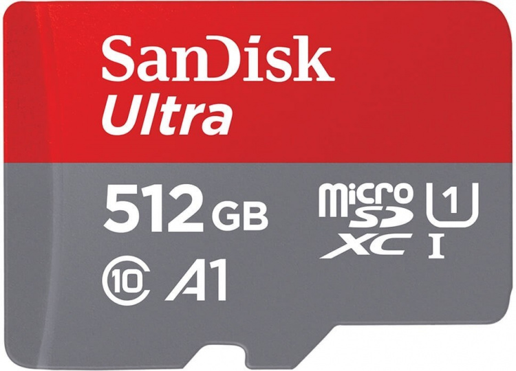SanDisk Ultra Minneskort microSDXC, 512GB