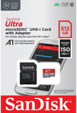 SanDisk Ultra Minneskort microSDXC, 512GB
