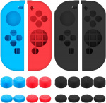 Siliconen hoes en grip voor Joy-Con, 2-pack Siliconen hoes en grip voor Joy-Con, 2-pack