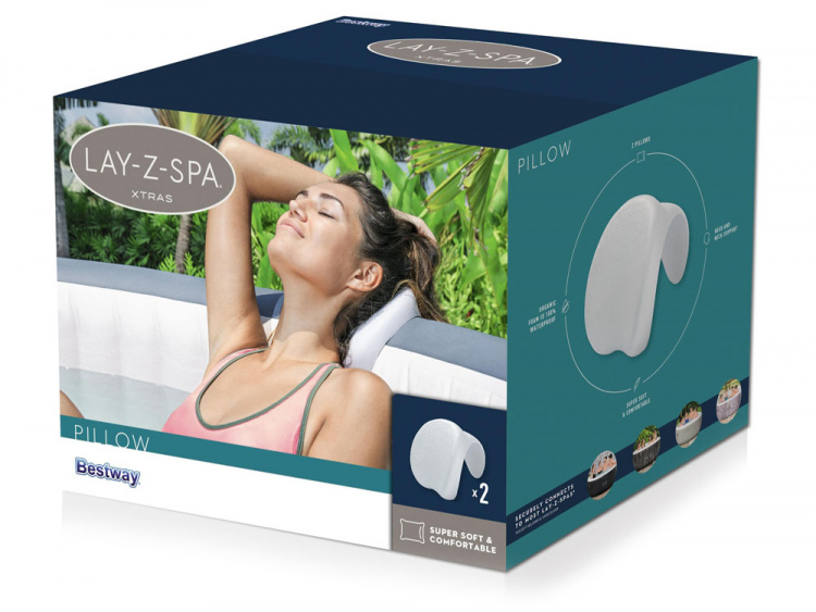 Bestway Lay-Z-Spa, Spakussens 2-Pack Bestway Lay-Z-Spa, Spakussens 2-Pack