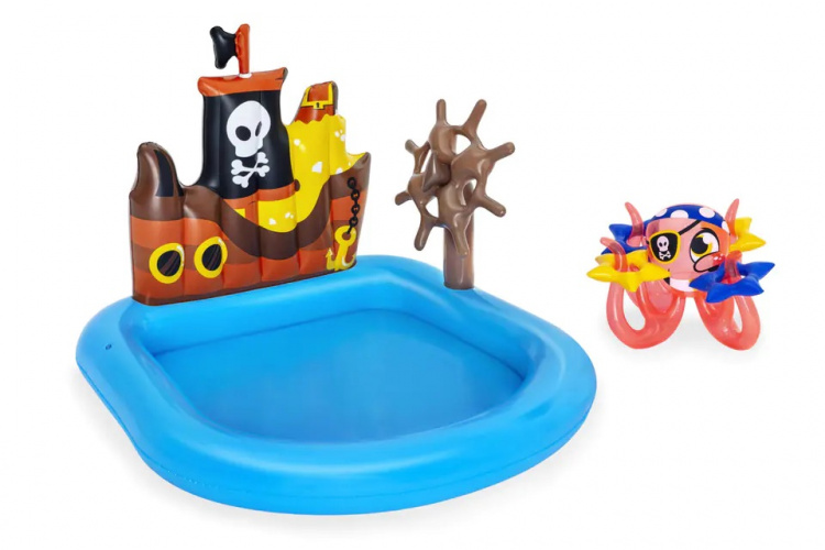 Bestway Opblaasbaar kinderzwembad / Waterpark, Piratenschip