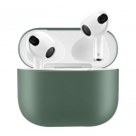Siliconen hoes voor Airpods 3, donkergroen