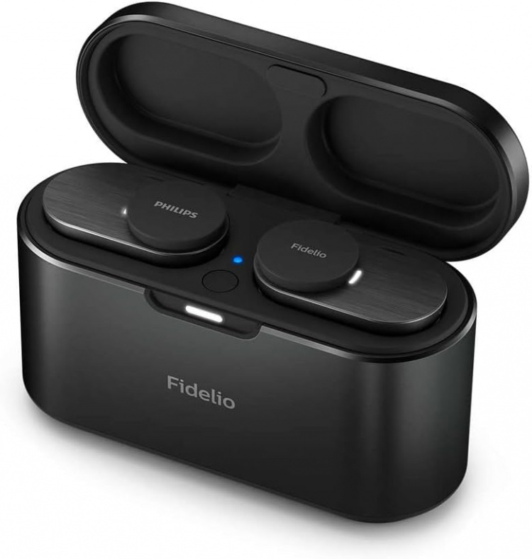 Philips Fidelio T1 draadloze hoofdtelefoon, in-ear, zwart