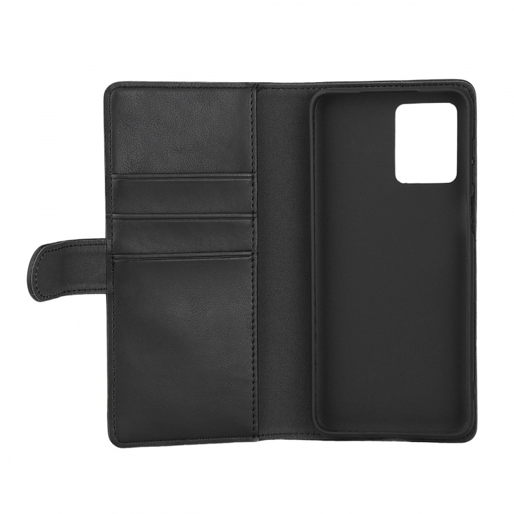 Essentials Motorola Moto G54 PU wallet, 3 cards, black