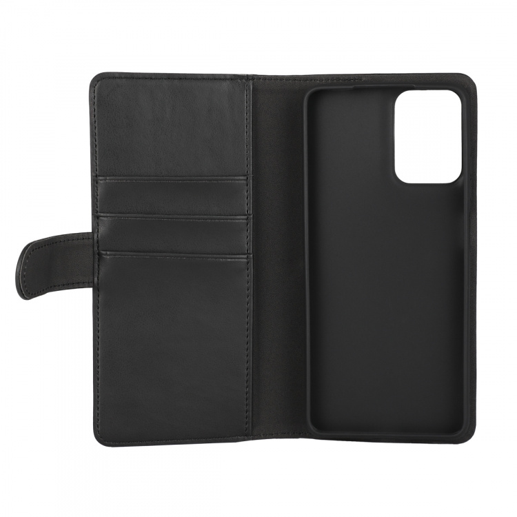 Essentials Motorola Moto G24 PU wallet, 3 cards, black