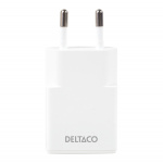 DELTACO USB-C väggladdare, 1x USB-C PD 30 W, slimmad storlek, stödjer PPS DELTACO USB-C väggladdare, 1x USB-C PD 30 W, slimmad storlek, stödjer PPS