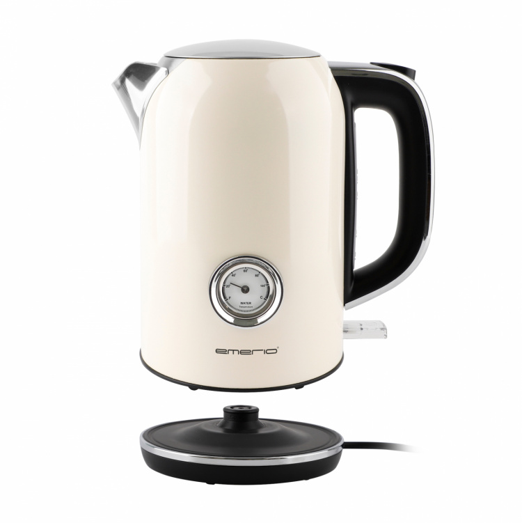 Emerio WK-133282.1 Vattenkokare Retro, Beige Emerio WK-133282.1 Vattenkokare Retro, Beige