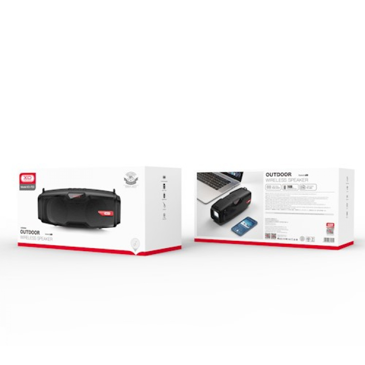 Xo F33 Bluetooth luidspreker met microfoon, zwart Xo F33 Bluetooth luidspreker met microfoon, zwart