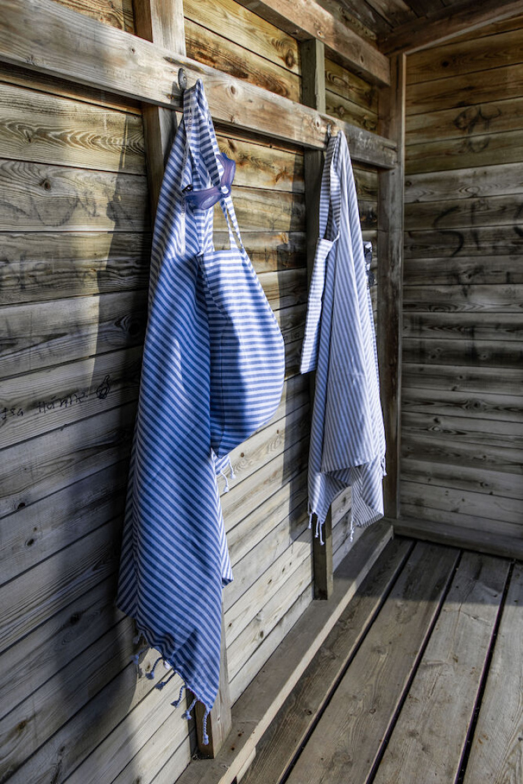 Lord Nelson Victory Medbo Tygpåse, Blå, 41x38 cm Lord Nelson Victory Medbo Tygpåse, Blå, 41x38 cm