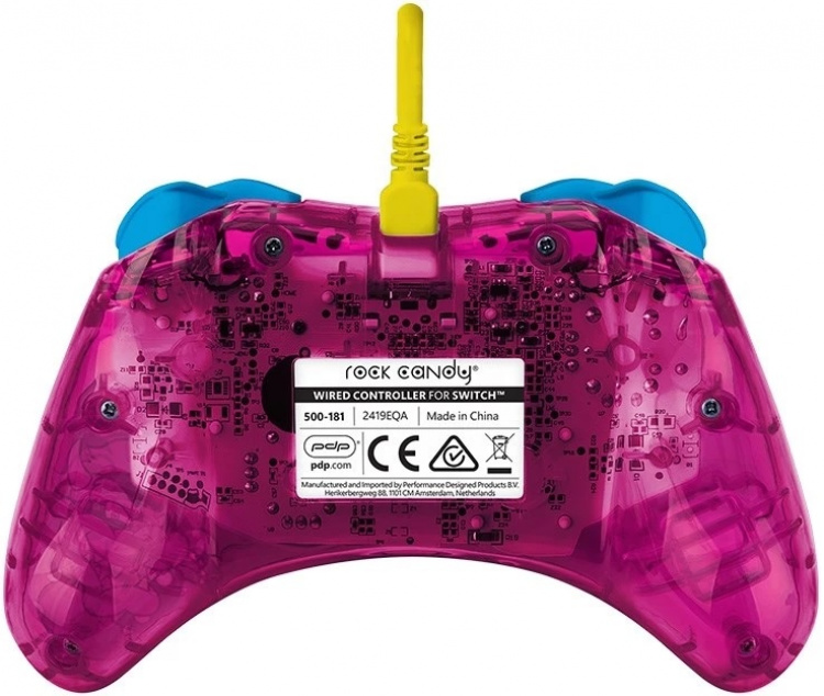 PDP Rock Candy Bedrade Controller - Perzik (Switch)