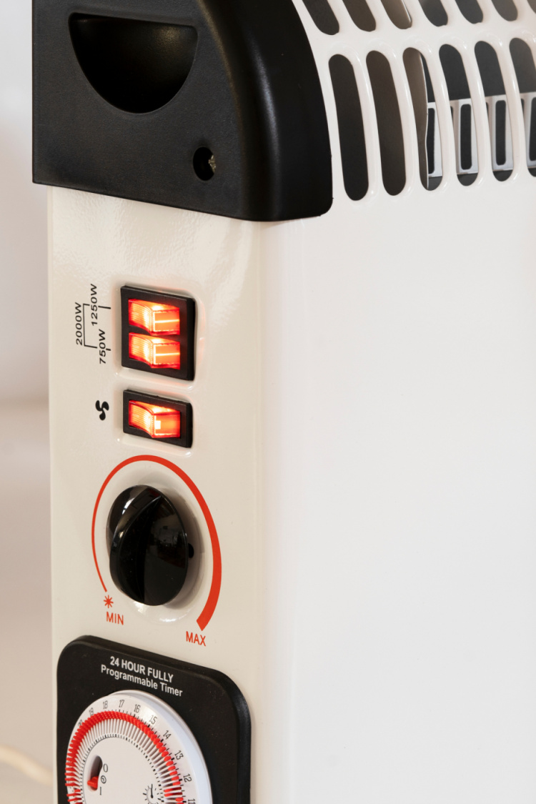 Mesko MS 7741w Convector heater with timer and Turbo fan