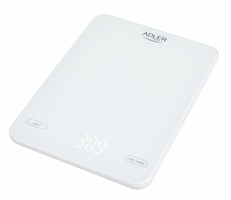 Adler AD 3177w Keukenweegschaal 10kg, USB opladen, Wit Adler AD 3177w Keukenweegschaal 10kg, USB opladen, Wit