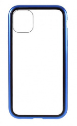 Mobielhoesje voor iPhone 11 Pro, Blauw/Transparant