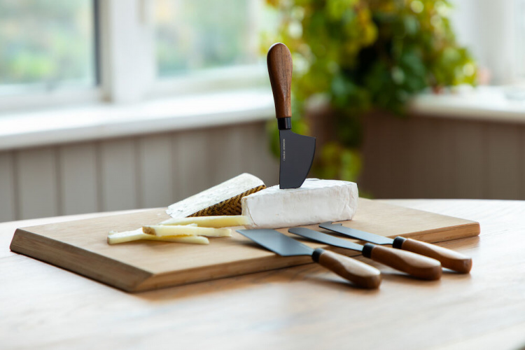 Orrefors Jernverk Kaasmessen 4-pack, Zwart