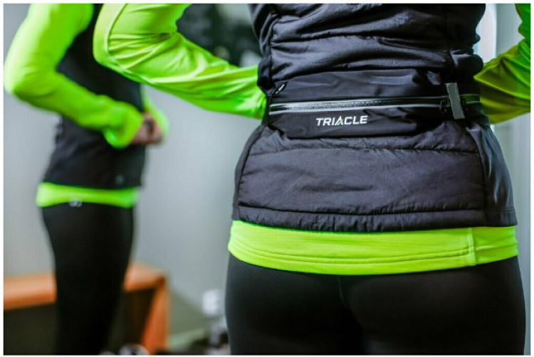 TRIACLE Universele sporttas, zwart
