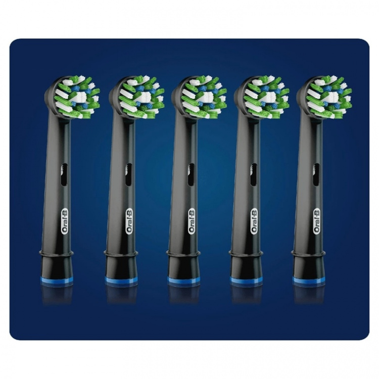 Oral-B Cross Action Svart 5-Pack