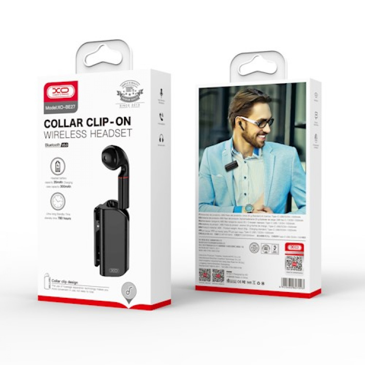 Xo Handsfree hoofdtelefoon BE27, zwart