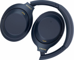 Sony draadloze around-ear hoofdtelefoon WH-1000XM4, Blauw Sony draadloze around-ear hoofdtelefoon WH-1000XM4, Blauw