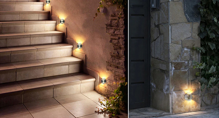 Epistar Grondlamp met modern design, 2 zijden