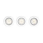 Philips Casement MyLiving Plafondlamp, 3 stuks