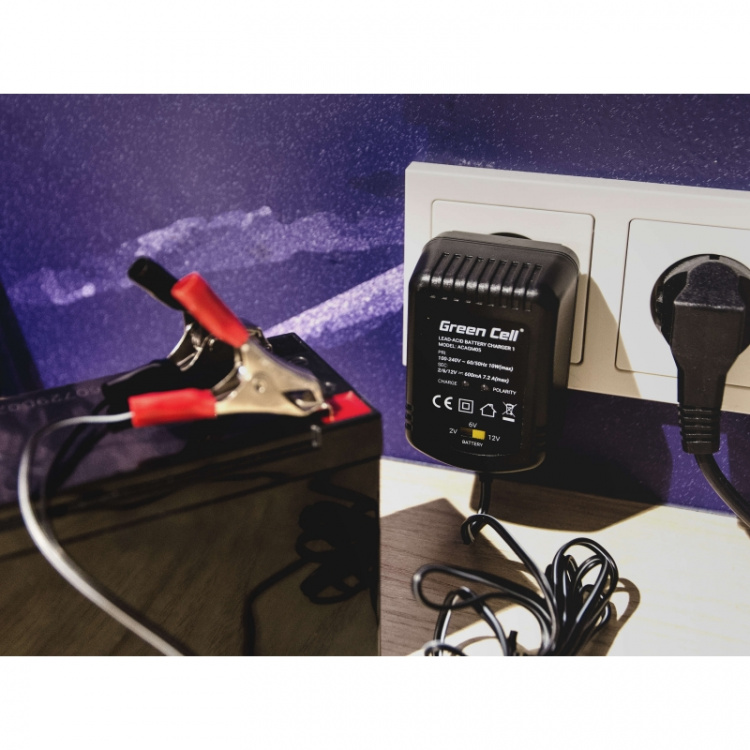 Green Cell Universele acculader AGM 2V/6V/12V
