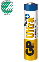 GP Ultra Plus Alkaline AAA-batterij, 24AUP/LR03, 4 stuks GP Ultra Plus Alkaline AAA-batterij, 24AUP/LR03, 4 stuks