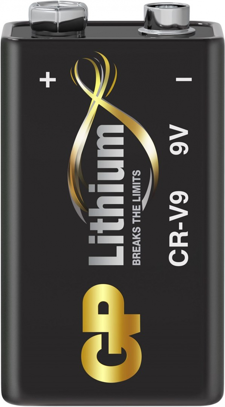 GP lithiumbatterij CR-V9 1-pak GP lithiumbatterij CR-V9 1-pak