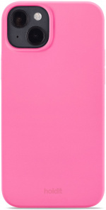 Holdit Siliconen hoesje helder roze, iPhone 14 Plus