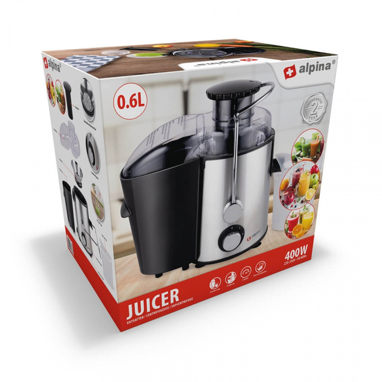 ALPINA Juicer 0,6L 400W