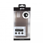 GEAR Mobile Cover Ultraslim Black Semitransparent Samsung Galaxy S20 Plus