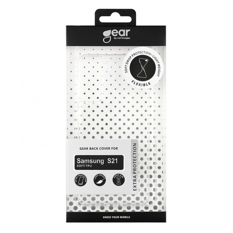 GEAR Mobilecover Transparent TPU Samsung S21