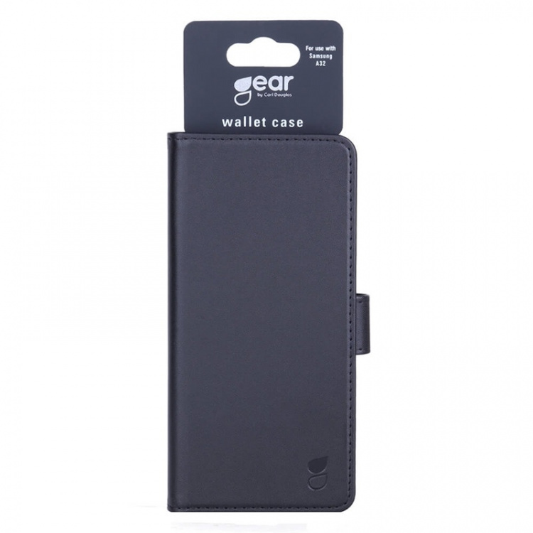 GEAR Wallet Black 3 Cardpockets Samsung A32 5G