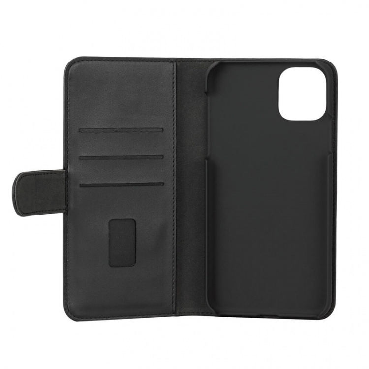 GEAR Wallet Black 3 Cardpockets iPhone 11 PRO MAX 2in1 Magnetcover