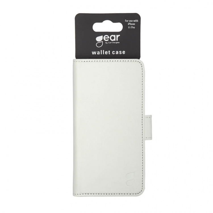 GEAR Wallet White 3 Cardpockets iPhone 11 PRO