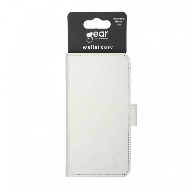 GEAR Wallet White 3 Cardpockets iPhone 11 PRO