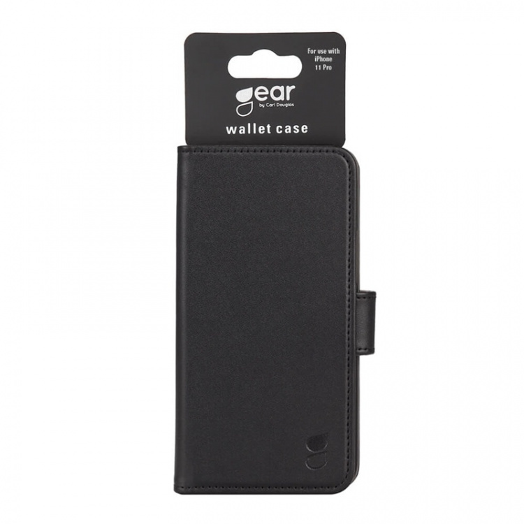 GEAR Wallet Black 3 Cardpockets iPhone 11 PRO GEAR Wallet Black 3 Cardpockets iPhone 11 PRO
