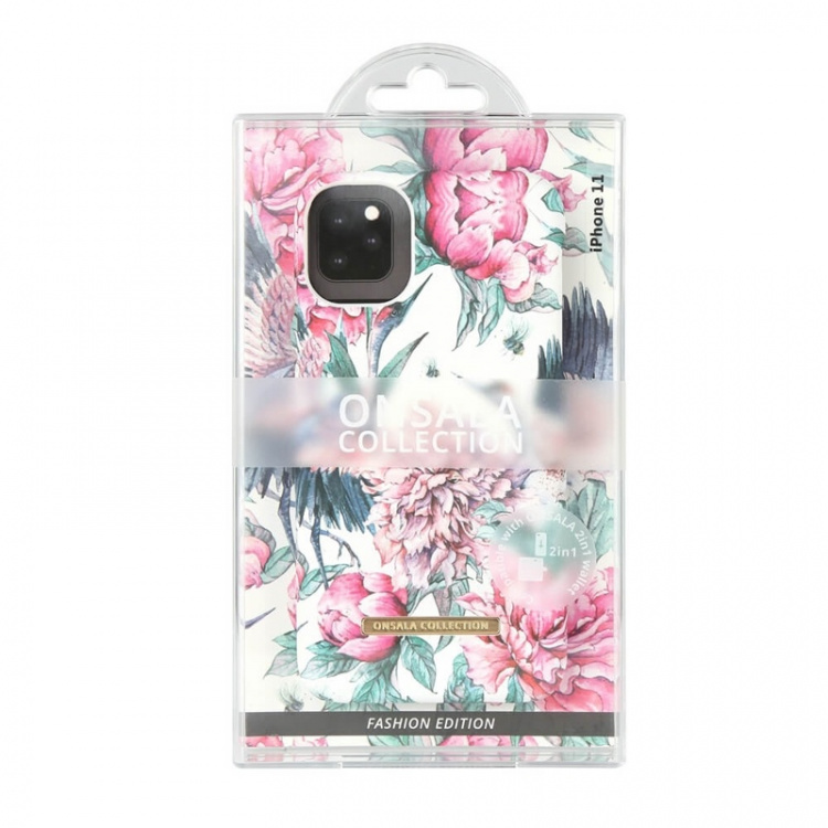 ONSALA COLLECTION Mobile Cover Soft Pink Crane iPhone 11  ONSALA COLLECTION Mobile Cover Soft Pink Crane iPhone 11