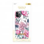 ONSALA COLLECTION Mobile Cover Soft Pink Crane iPhone 11 PRO MAX