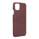 ONSALA Mobile Cover Brown with Cardpocket iPhone 11 PRO MAX 