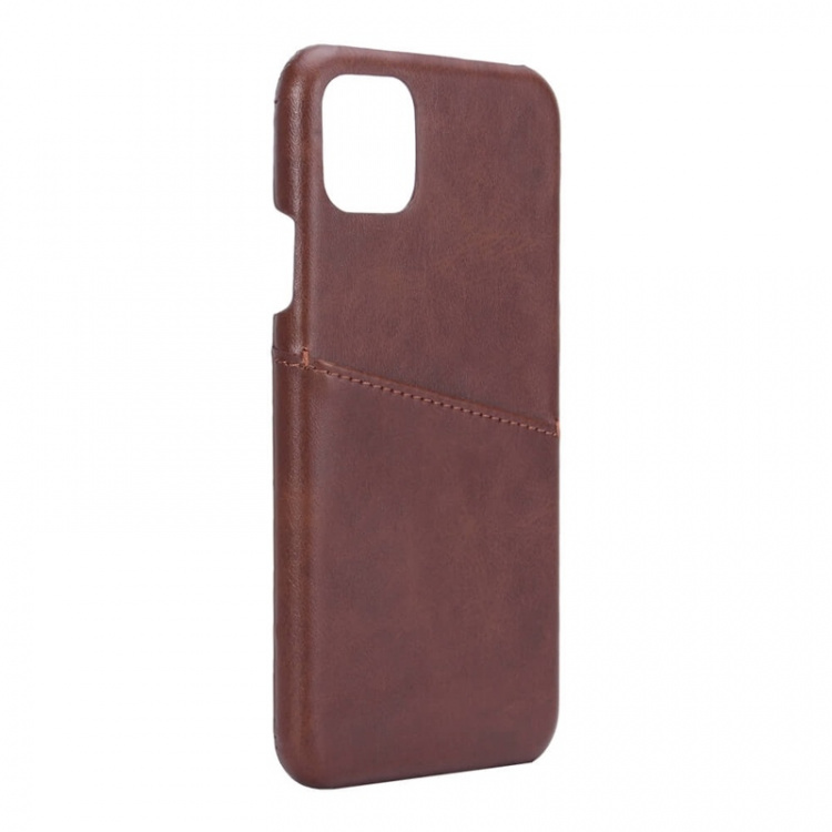 ONSALA Mobile Cover Brown with Cardpocket iPhone 11 PRO MAX 