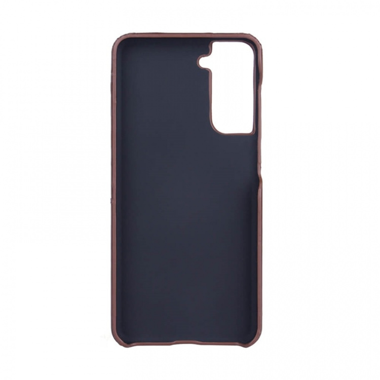 ONSALA Mobile Cover Brown with Cardpocket Samsung S21 / S30 5G