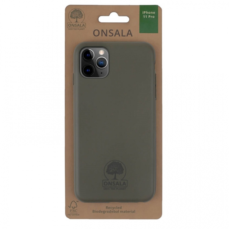 ONSALA ECO Mobile Cover green iPhone 11 Pro  ONSALA ECO Mobile Cover green iPhone 11 Pro
