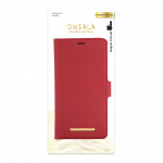 ONSALA COLLECTION Mobile Wallet Saffiano Red iPhone 11 PRO MAX