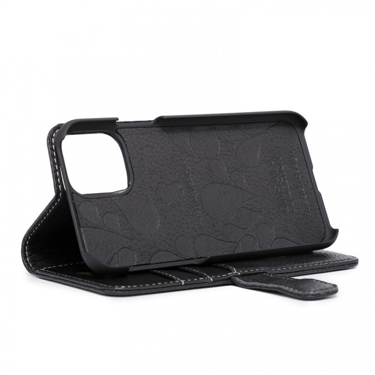 ONSALA COLLECTION Wallet Leather Black iPhone 11 PRO ONSALA COLLECTION Wallet Leather Black iPhone 11 PRO