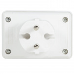 LogiLink Grenuttag med 4st Euro-uttag V