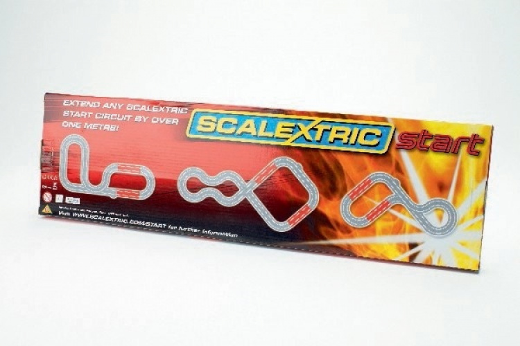 Scalextric 2st \'START\' track straight
